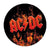 AC/DC Flames Button