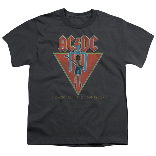 AC/DC Special Order Flick Of The Switch Youth 18/1 100% Cotton Short-Sleeve T-Shirt