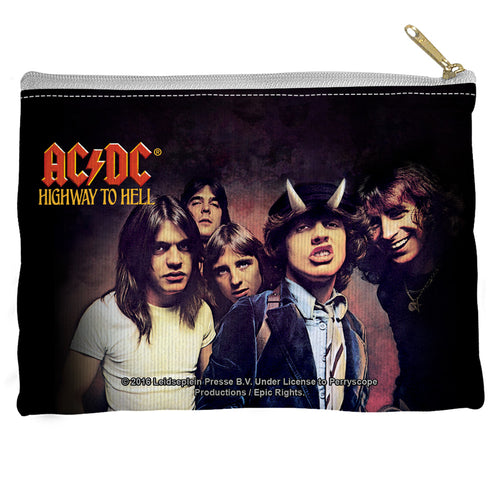 AC/DC Special Order Highway Accessory Pouch - 100% Spun Polyester with straight bottom