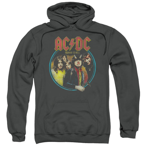 AC/DC Special Order Highway To Hell Men's Pull-Over 75% Cotton 25% Poly Hoodie