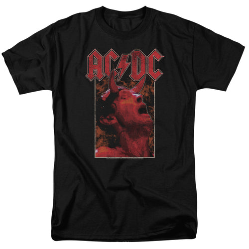 AC/DC Special Order Horns Men's 18/1 100% Cotton Short-Sleeve T-Shirt