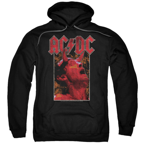 AC/DC Special Order Horns Men's Pull-Over 75% Cotton 25% Poly Hoodie