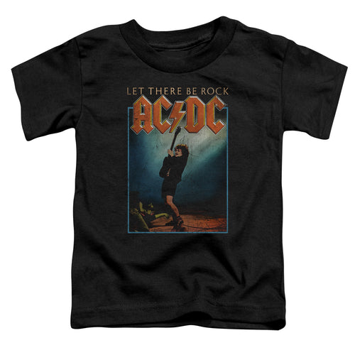 AC/DC Let There Be Rock Toddler 18/1 100% Cotton Short-Sleeve T-Shirt