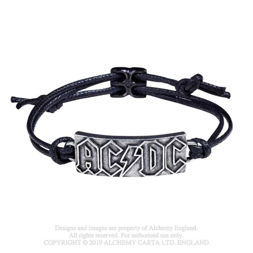 AC/DC Lightning Logo Wrist Strap
