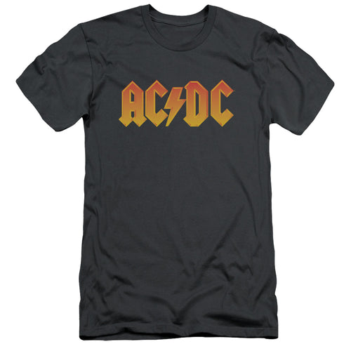AC/DC Special Order Logo Men's 30/1 100% Cotton Slim Fit Short-Sleeve T-Shirt