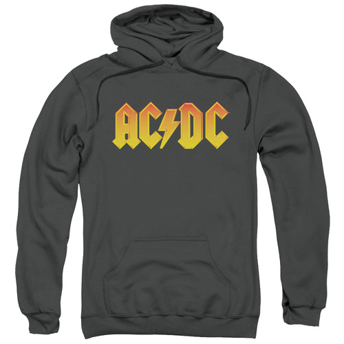 AC/DC Logo Men's Pull-Over 75% Cotton 25% Poly Hoodie