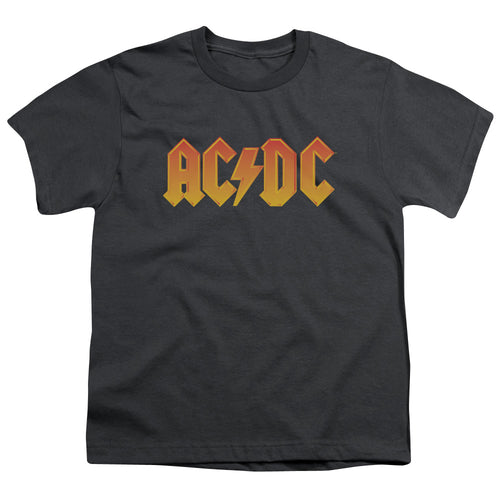 AC/DC Logo Youth 18/1 100% Cotton Short-Sleeve T-Shirt