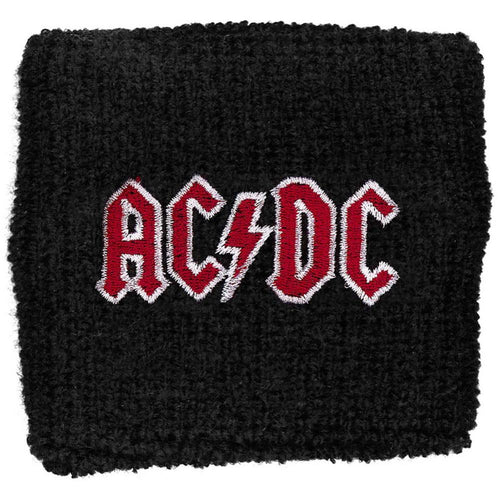AC/DC Red Logo Fabric Wristband
