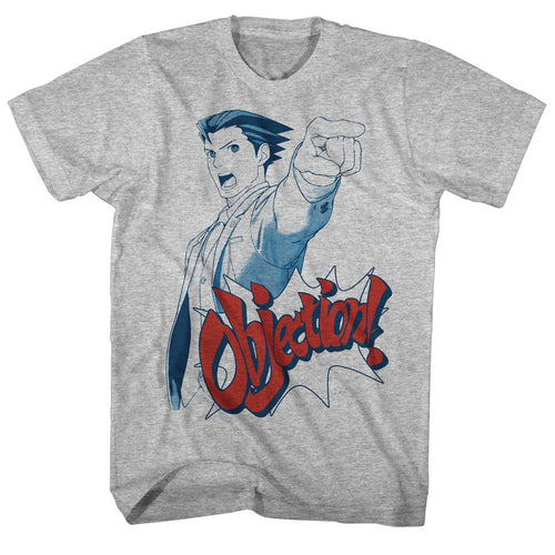 Ace Attorney Special Order Objection Adult S/S T-Shirt