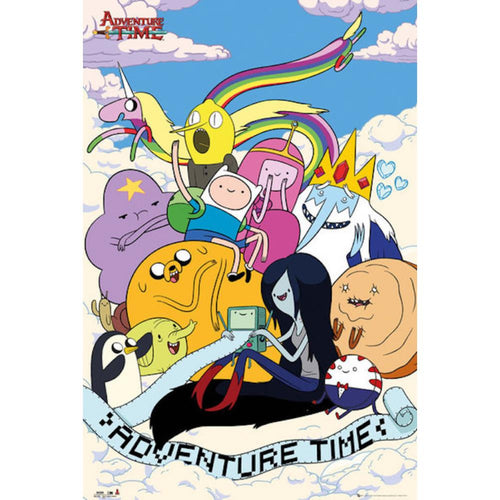 Adventure Time Cloud Poster - 24 In x 36 In