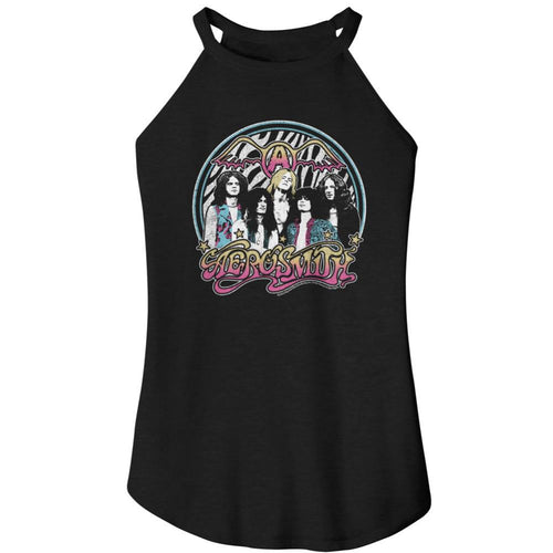 Aerosmith Aerosmith Aerogaudy Ladies Sleeveless Rocker Tank T-Shirt