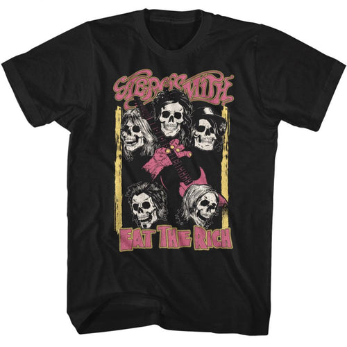 Aerosmith Skulls Recolor Adult Short-Sleeve T-Shirt
