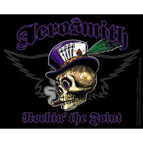Aerosmith Top Hat Skull Sticker