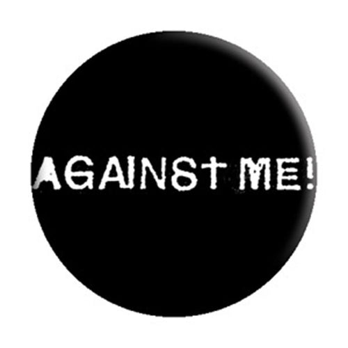 Against Me! Logo Button