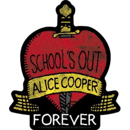 Alice Cooper School's Out For Summer Sticker