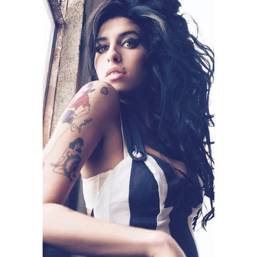 Amy Winehouse Tattoos Poster -24 In x 36 In Posters & Prints