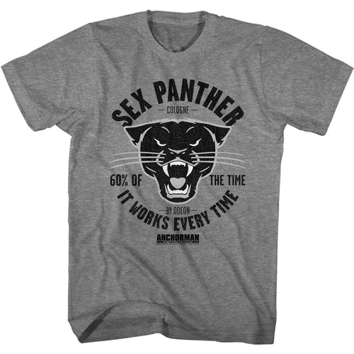Anchorman Special Order Sex Panther Adult Short-Sleeve T-Shirt