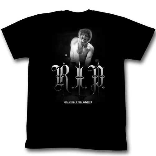 Andre The Giant Special Order R.I.P. Adult S/S T-Shirt