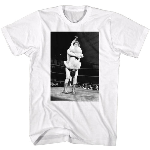 Andre The Giant Special Order Shake Down Adult S/S T-Shirt