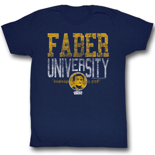 Animal House Special Order Faber University Adult S/S T-Shirt