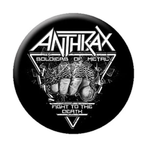 Anthrax Fist Full Of Metal 1.25 Inch Button
