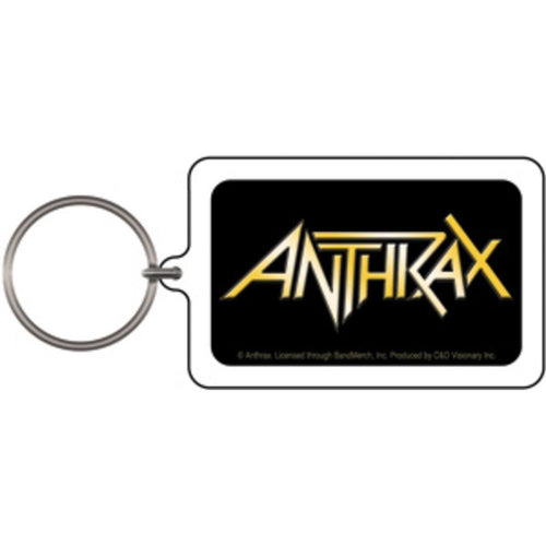 Anthrax Logo Lucite Keychain