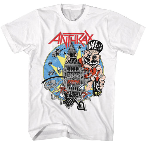 Anthrax U4Eaaahh Adult Short-Sleeve T-Shirt