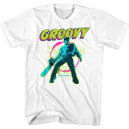 Army Of Darkness Special Order Groovy Adult Short-Sleeve T-Shirt