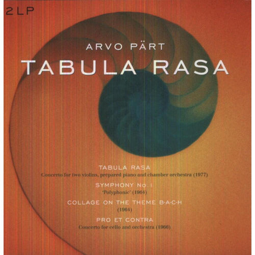 Arvo Part - Tabula Rasa - Vinyl LP