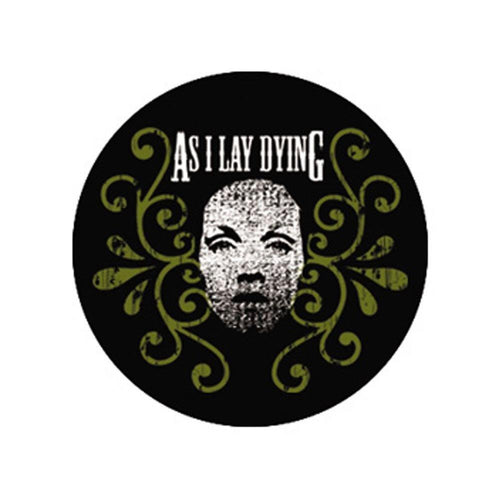 As I Lay Dying Girl Button