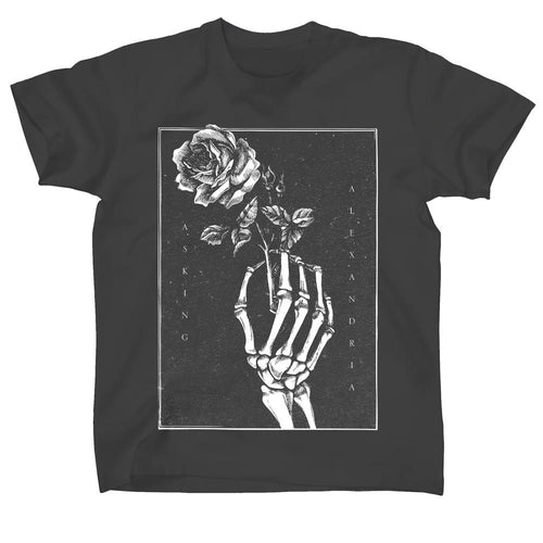 Asking Alexandria - Skeleton Rose Men's T-Shirt