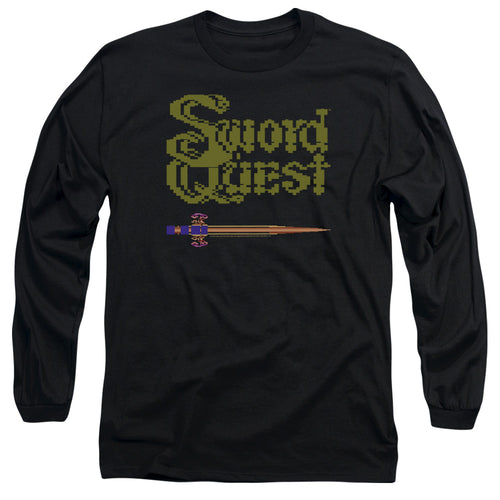 Atari 8 Bit Sword Men's 18/1 Cotton Long-Sleeve T-Shirt