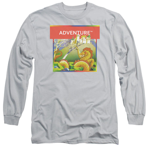 Atari Adventure Box Art Men's 18/1 Cotton Long-Sleeve T-Shirt