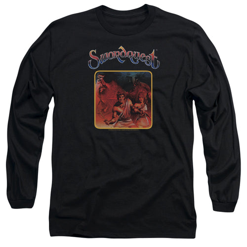Atari Swordquest Men's 18/1 Cotton Long-Sleeve T-Shirt
