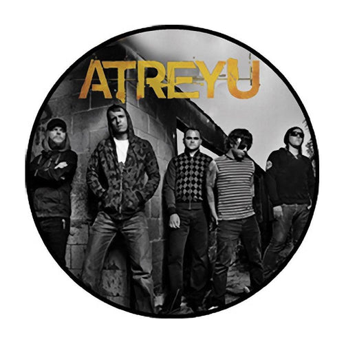 Atreyu Band Photo Button