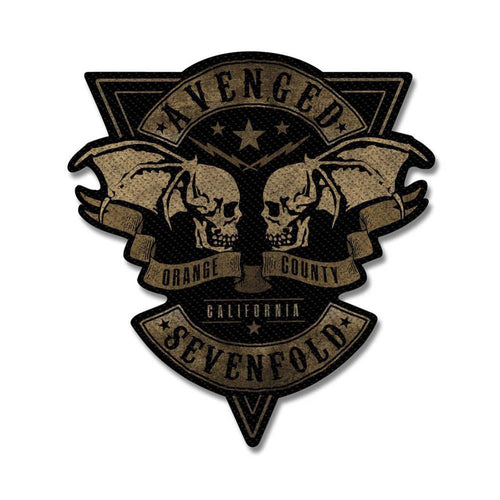 Avenged Sevenfold Orange County Cut-Out Standard Woven Patch