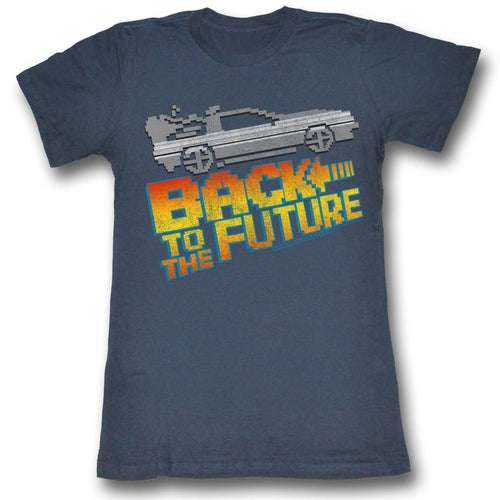 Back To The Future Special Order 8Bit To The Future Juniors S/S T-Shirt