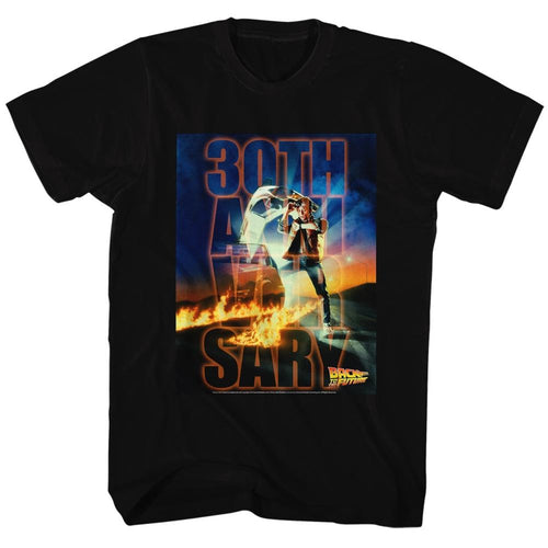 Back To The Future Special Order Btf 30Th Anniversary Adult S/S T-Shirt