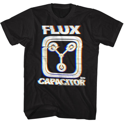 Back To The Future Special Order Flux Adult S/S T-Shirt