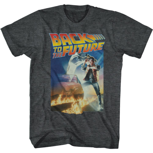 Back To The Future Special Order Poster With A Gig Logo Adult Short-Sleeve T-Shirt