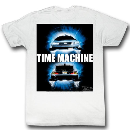Back To The Future Special Order Time Travel Adult S/S T-Shirt
