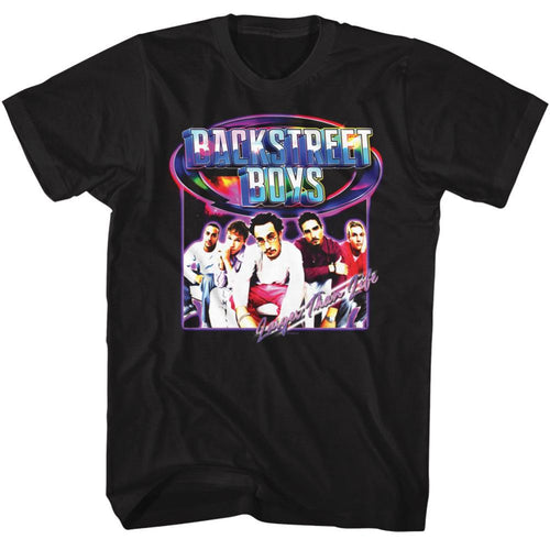 Backstreet Boys Y2K Rainbow Shine Adult Short-Sleeve T-Shirt