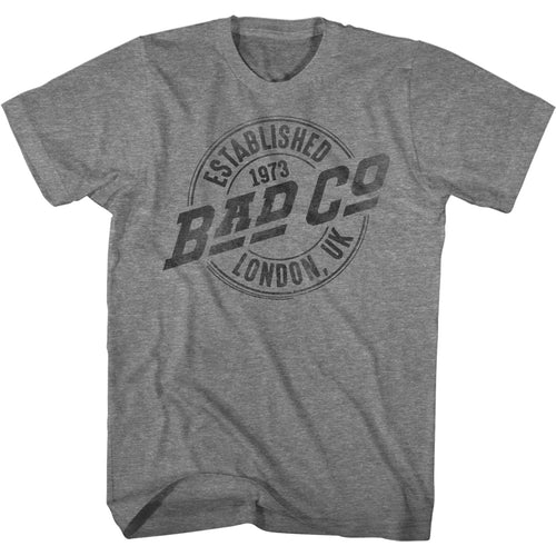 Bad Company Special Order Fadedlogo Adult S/S T-Shirt