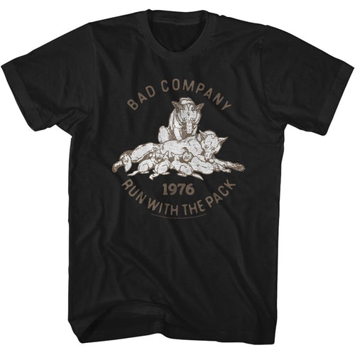 Bad Company Special Order Run With The Pack Adult Short-Sleeve T-Shirt