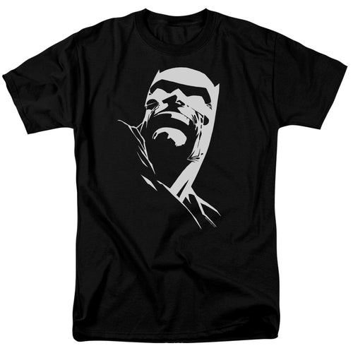 Batman Dark Knight Returns Head Men's 18/1 Cotton Short-Sleeve T-Shirt