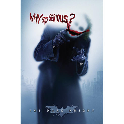 Batman Joker Why So Serious Poster - 24 In x 36 In