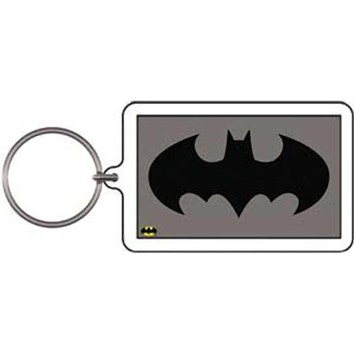 Batman Logo Lucite Keychain