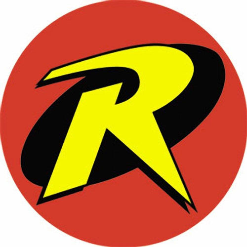 Batman Robin Logo Button