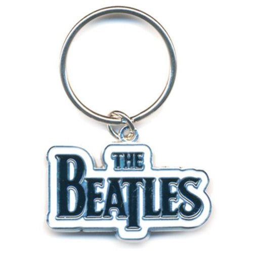 Beatles Drop T Logo Keychain