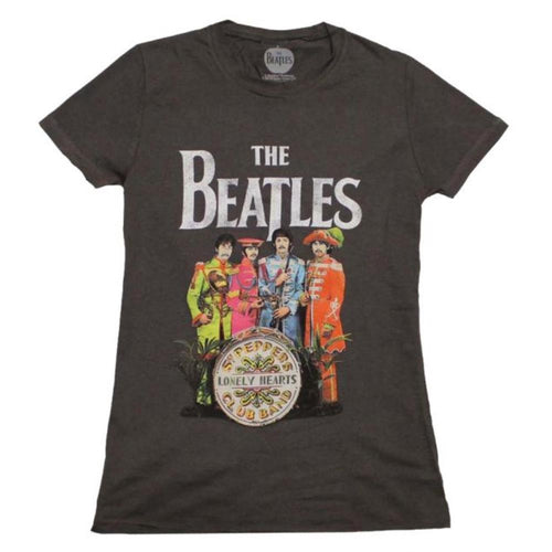 Beatles Sgt. Peppers Charcoal Women's T-Shirt